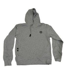 Zyia Active Women Heathered‎ Gray Cozy Athleisure Pullover Hoodie Sweatshirt S